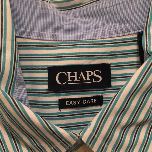 Blue Stripe Dress Shirt - Picture 3 of 6